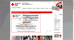 Desktop Screenshot of drk-bad-liebenwerda.de
